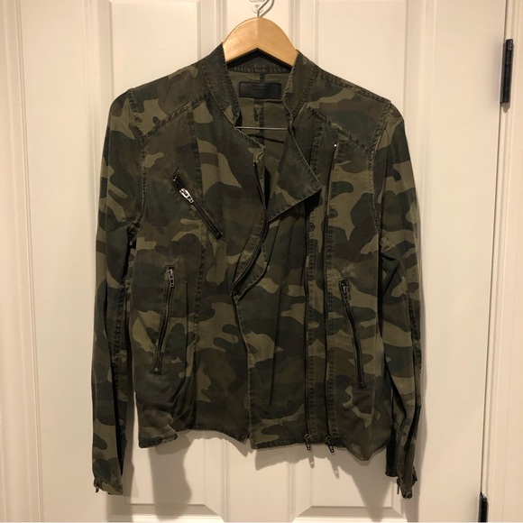 Anthropologie Blank NYC Camo Jacket - Picture 2 of 5